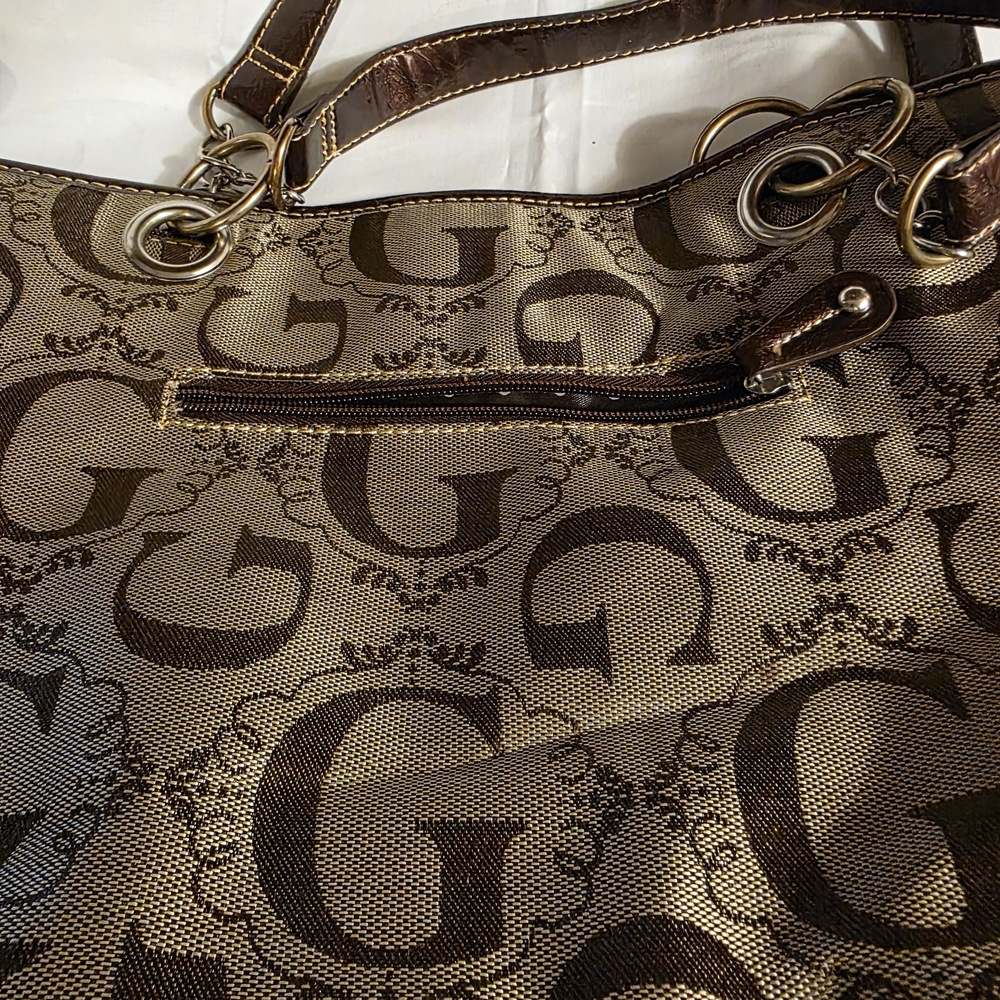 Guess Multicolor Patchwork Tote Bag - image 8